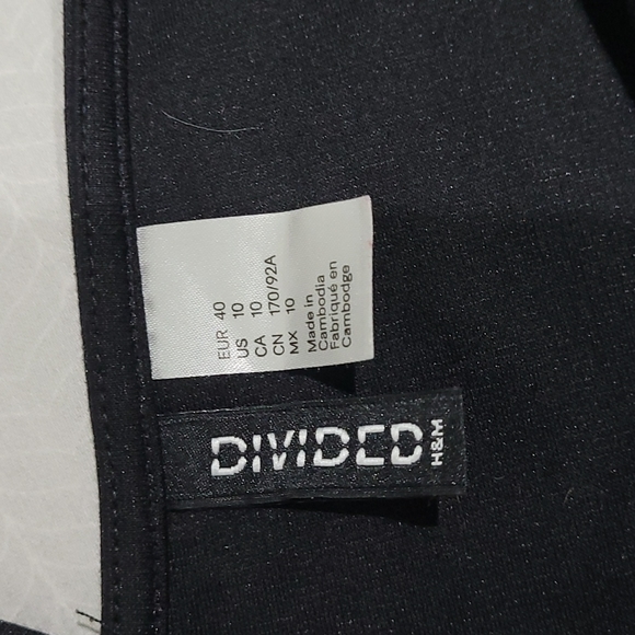 Little Black Dress w/ V-cut Back (H&M US10) - Picture 3 of 3